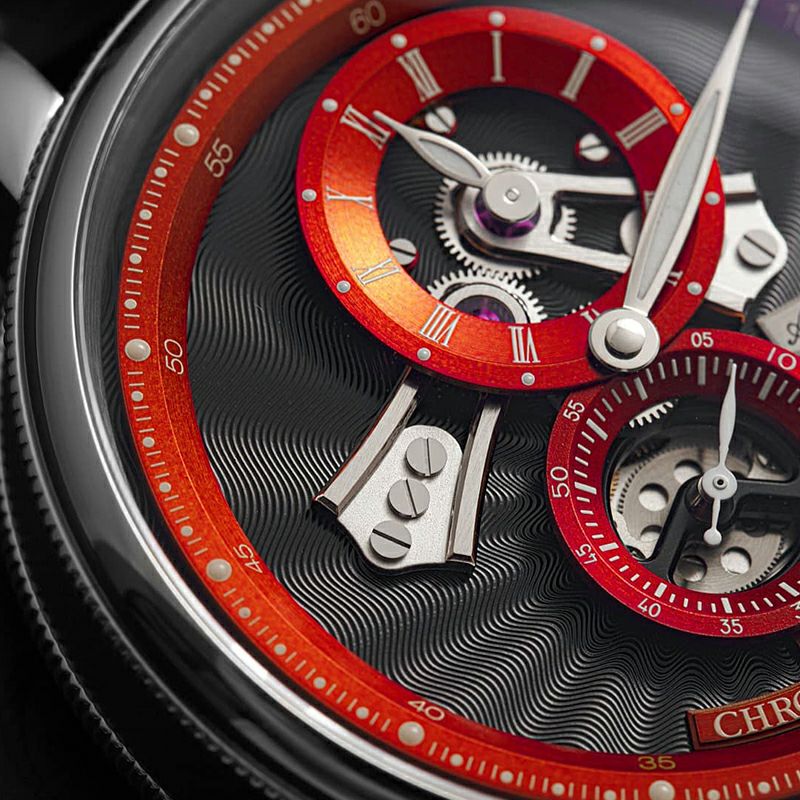 CHRONOSWISS FLYING REGULATOR OPEN GEAR ANNIVERSARY EDITION クロノ