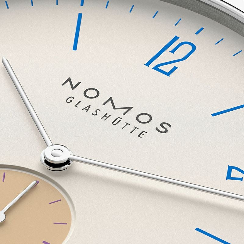 NOMOS GLASHUETTE Tangente 38 Date SCHULHAUSWEISS ノモス グラスヒュッテ タンジェント 38 デイト SCHULHAUSWEISS NM179.S11