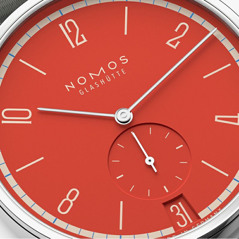 NOMOS GLASHUETTE Tangente 38 Date RAMBAZAMBA ノモス グラスヒュッテ タンジェント 38 デイト RAMBAZAMBA NM179.S14