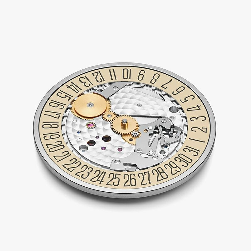 NOMOS GLASHUETTE Tangente 38 Date POMPADOUR ノモス グラスヒュッテ タンジェント 38 デイト POMPADOUR NM179.S15