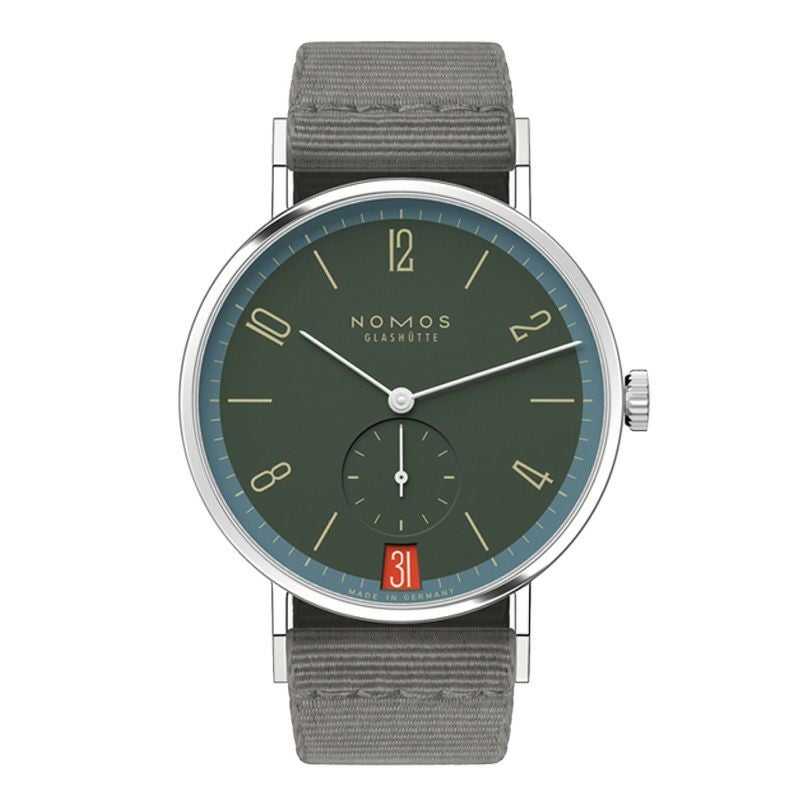 NOMOS GLASHUETTE Tangente 38 Date LAKRITZE ノモス グラスヒュッテ タンジェント 38 デイト LAKRITZE NM179.S18