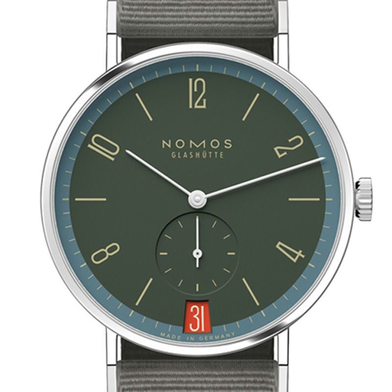 NOMOS GLASHUETTE Tangente 38 Date LAKRITZE ノモス グラスヒュッテ