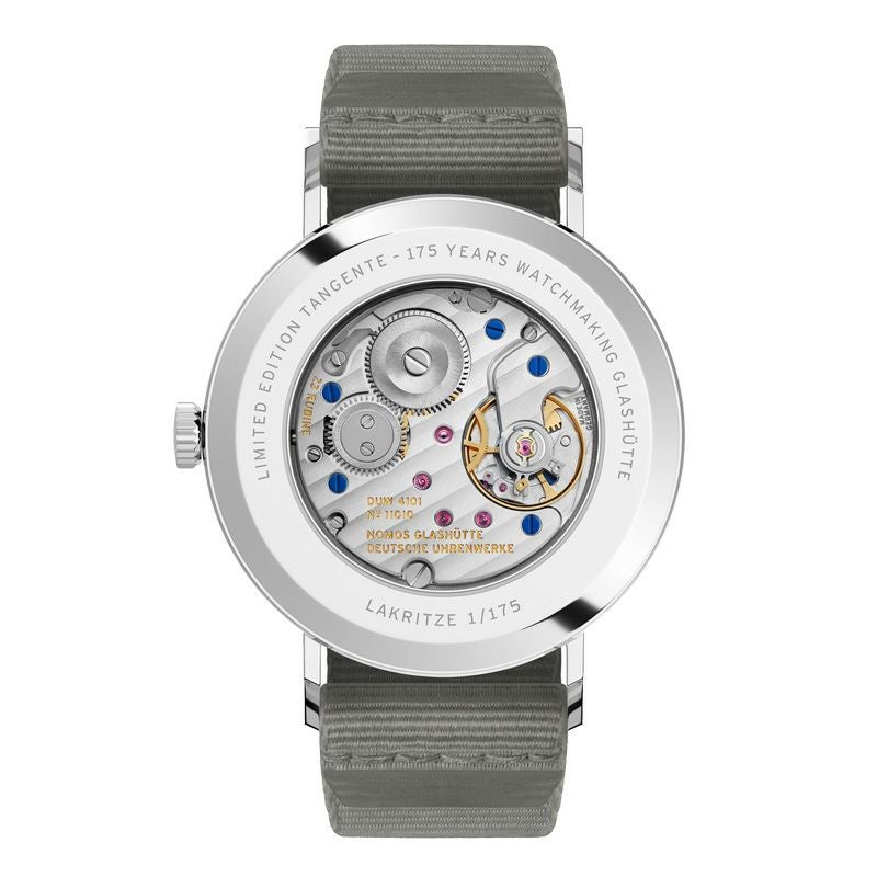 NOMOS GLASHUETTE Tangente 38 Date LAKRITZE ノモス グラスヒュッテ タンジェント 38 デイト LAKRITZE NM179.S18