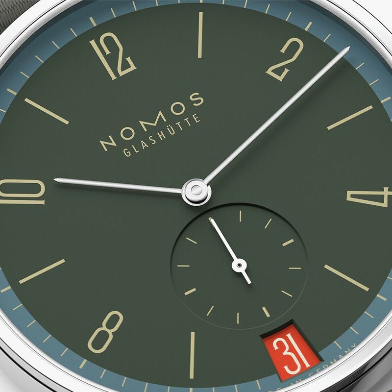 NOMOS GLASHUETTE Tangente 38 Date LAKRITZE ノモス グラスヒュッテ