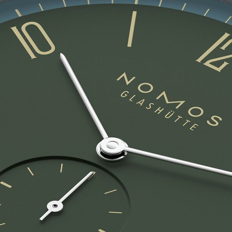 NOMOS GLASHUETTE Tangente 38 Date LAKRITZE ノモス グラスヒュッテ