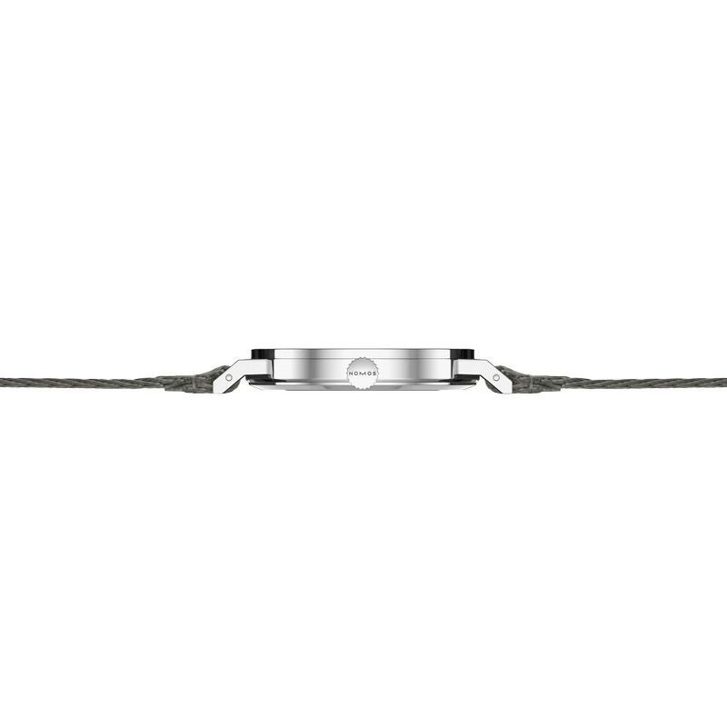 NOMOS GLASHUETTE Tangente 38 Date TIEFSEEGRAU ノモス グラスヒュッテ タンジェント 38 デイト TIEFSEEGRAU NM179.S19