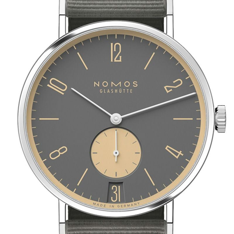 NOMOS GLASHUETTE Tangente 38 Date HAIFISCHGRAU ノモス グラスヒュッテ タンジェント 38 デイト HAIFISCHGRAU NM179.S20