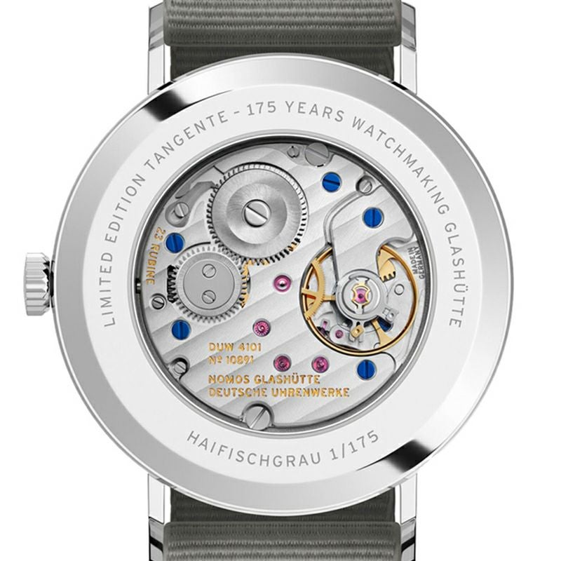 NOMOS GLASHUETTE Tangente 38 Date HAIFISCHGRAU ノモス グラスヒュッテ タンジェント 38 デイト HAIFISCHGRAU NM179.S20