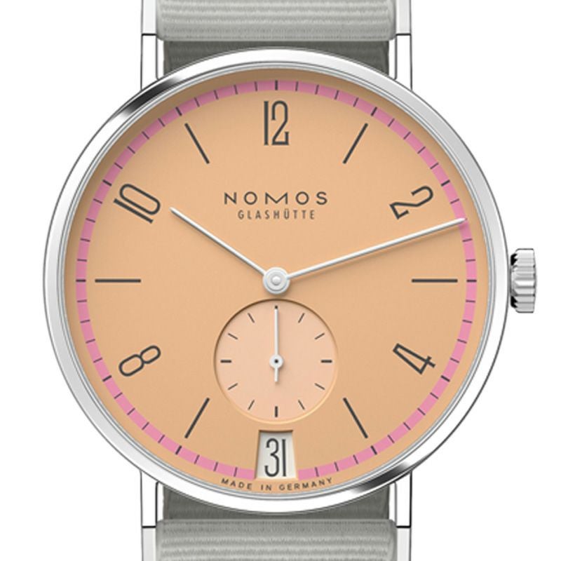NOMOS GLASHUETTE Tangente 38 Date PASTELL ノモス グラスヒュッテ タンジェント 38 デイト PASTELL NM179.S21