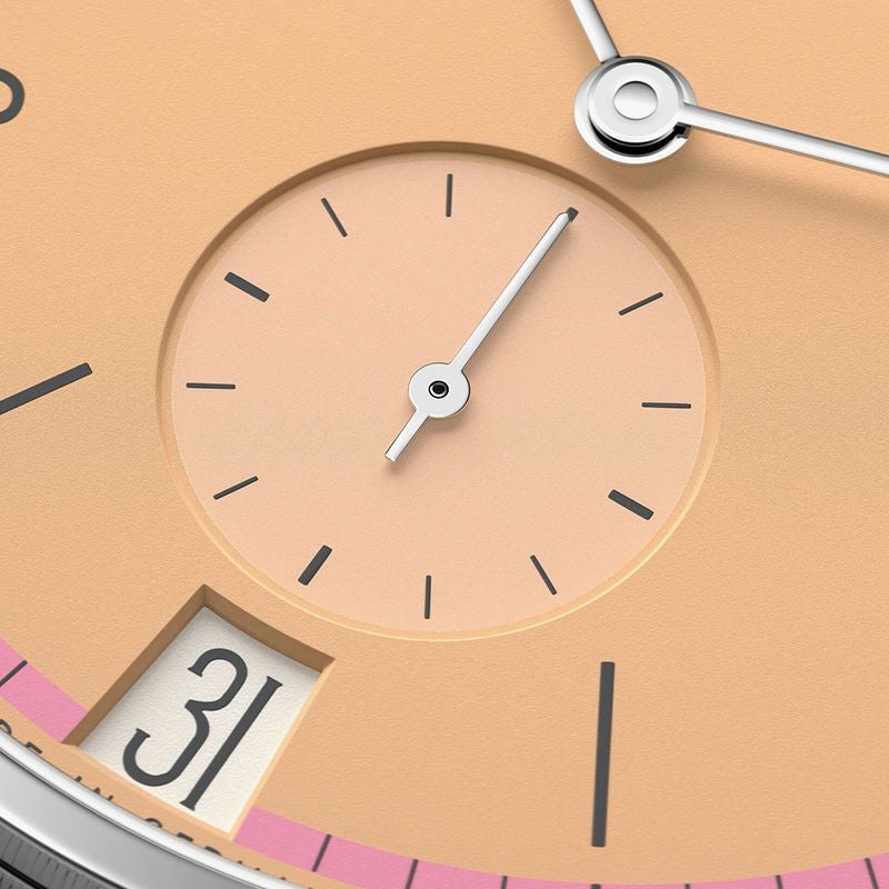NOMOS GLASHUETTE Tangente 38 Date PASTELL ノモス グラスヒュッテ タンジェント 38 デイト PASTELL NM179.S21