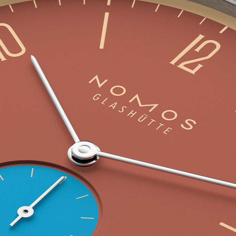 NOMOS GLASHUETTE Tangente 38 Date ZIEGELBLAU ノモス グラスヒュッテ タンジェント 38 デイト ZIEGELBLAU NM179.S27