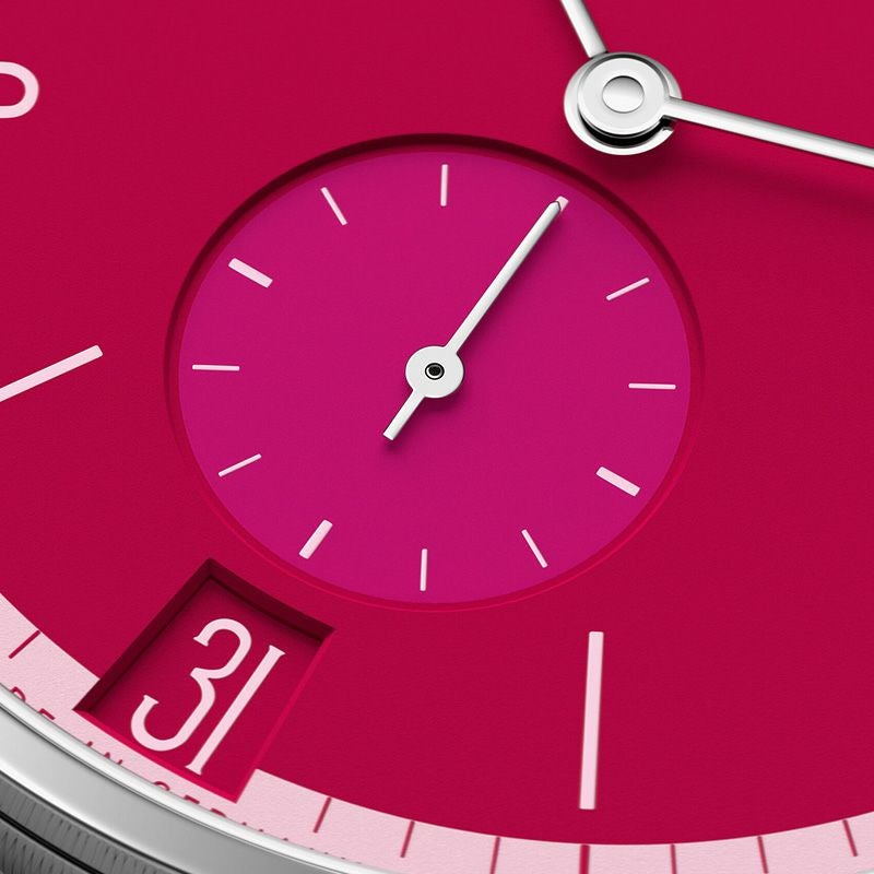 NOMOS GLASHUETTE Tangente 38 Date CHILI ノモス グラスヒュッテ タンジェント 38 デイト CHILI NM179.S30