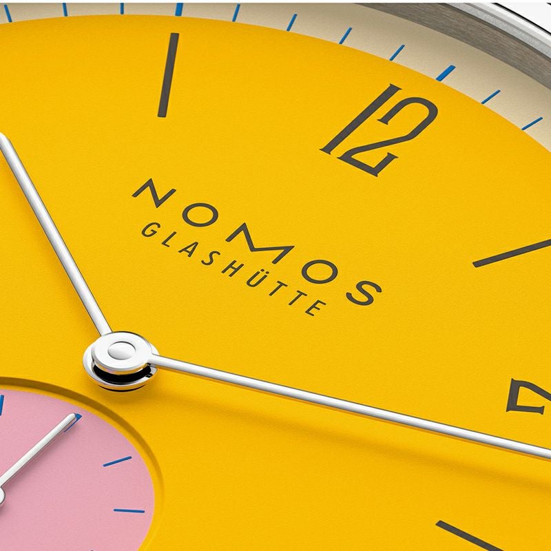 NOMOS GLASHUETTE Tangente 38 Date KATZENGOLD ノモス グラスヒュッテ タンジェント 38 デイト KATZENGOLD NM179.S8