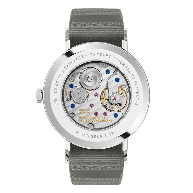 NOMOS GLASHUETTE Tangente 38 Date MAUVEGRÜN ノモス グラス