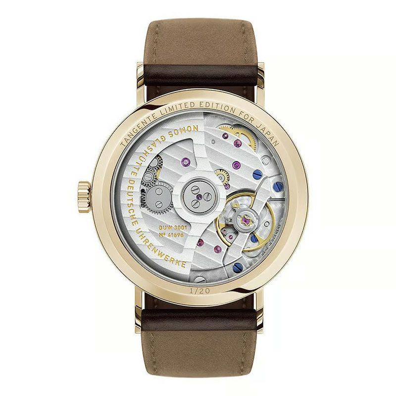 NOMOS GLASHUETTE Tangente neomatik rosegold for JAPAN ノモス