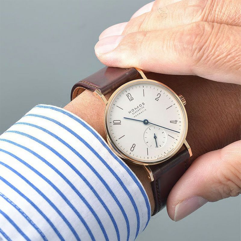 NOMOS GLASHUETTE Tangente neomatik rosegold for JAPAN ノモス グラスヒュッテ タンジェント ネオマティック ローズゴールド 日本限定モデル NM160S2