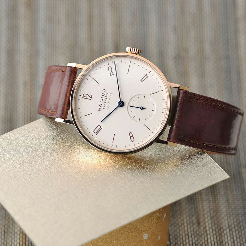 NOMOS GLASHUETTE Tangente neomatik rosegold for JAPAN ノモス グラスヒュッテ タンジェント ネオマティック ローズゴールド 日本限定モデル NM160S2