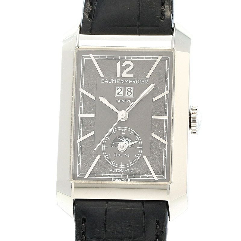 中古】BAUME & MERCIER HAMPTON DUAL TIME BIG DATE ボーム＆メルシエ