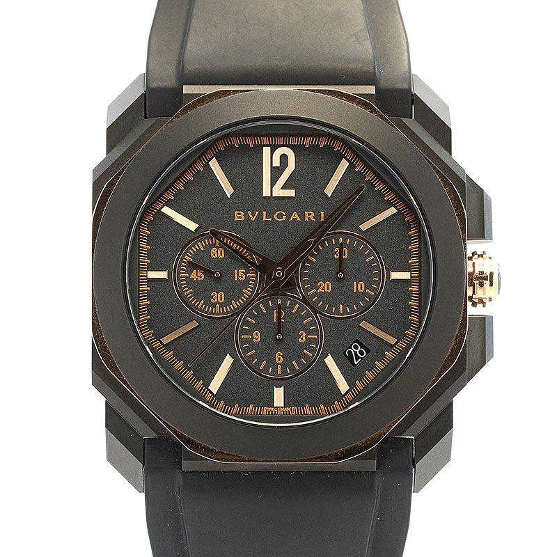 中古】BVLGARI OCTO VELOCISSIMO CHRONOGRAPH ブルガリ オクト