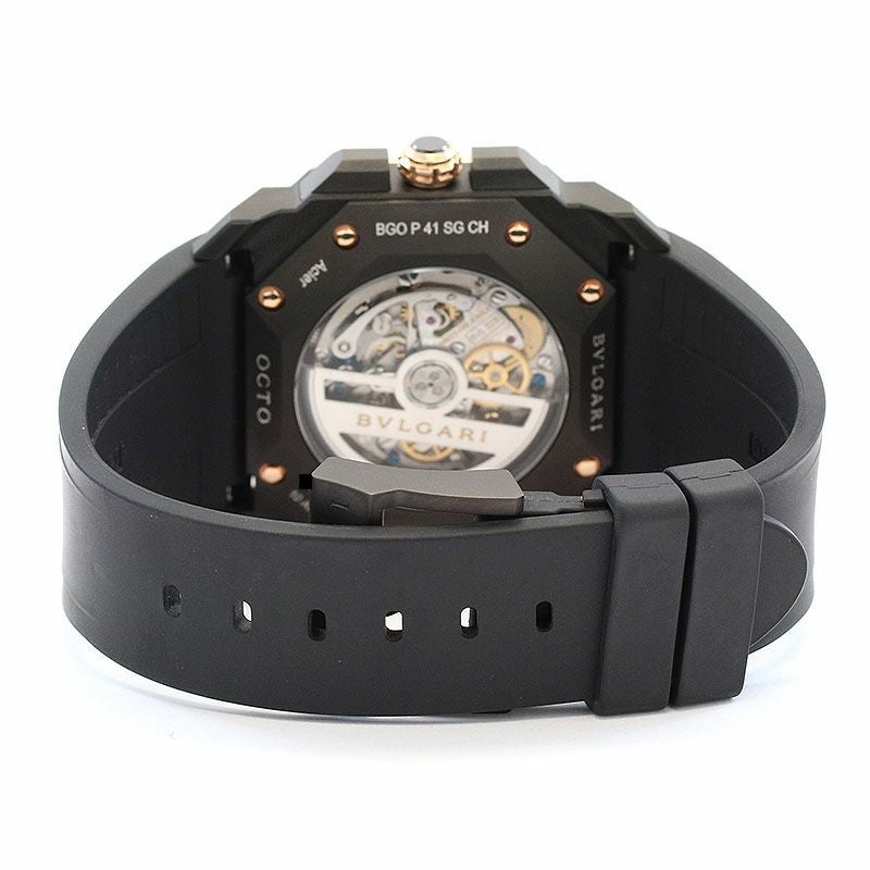 中古】BVLGARI OCTO VELOCISSIMO CHRONOGRAPH ブルガリ オクト