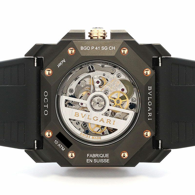 中古】BVLGARI OCTO VELOCISSIMO CHRONOGRAPH ブルガリ オクト