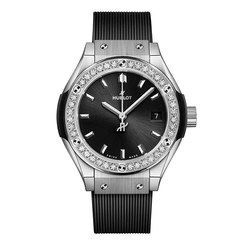 HUBLOT CLASSIC FUSION TITANIUM DIAMONDS ウブロ クラシック・フュージョン チタニウム ダイヤモンド 591.NX.1470.RX.1204