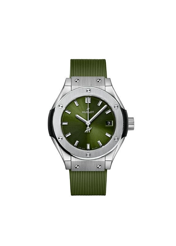 HUBLOT CLASSIC FUSION TITANIUM GREEN ウブロ クラシック・フュージョン チタニウム グリーン 591.NX.8970.RX