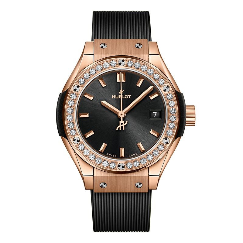 HUBLOT CLASSIC FUSION KING GOLD DIAMONDS ウブロ クラシック