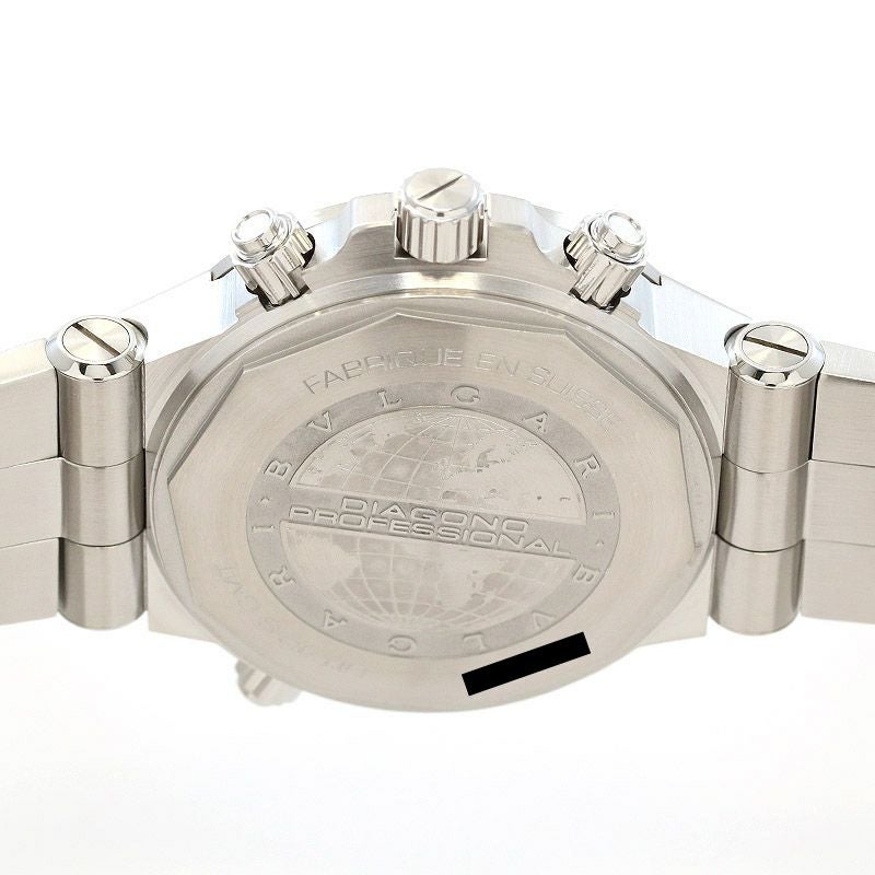 【中古】BVLGARI DIAGONO PROFESSIONAL ARIA GMT ブルガリ ディアゴノ プロフェッショナル アリア GMT 101648 (DP42C14SSDGMT / DP42SGMT)
