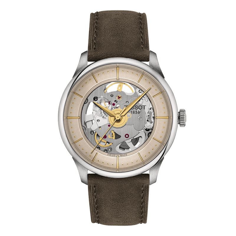 TISSOT Chemin Des Tourelles Skeleton ティソ シュマン・デ・トゥレル 