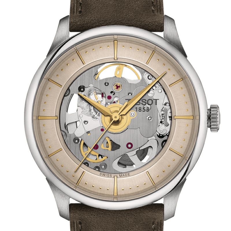 TISSOT Chemin Des Tourelles Skeleton ティソ シュマン・デ・トゥレル TISSOT Chemin Des Tourelles Skeleton ティソ シュマン・デ・トゥレル