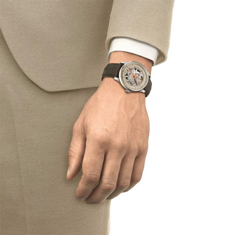 TISSOT Chemin Des Tourelles Skeleton ティソ シュマン・デ・トゥレル