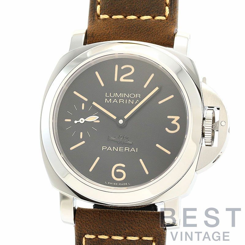 中古】OFFICINE PANERAI LUMINOR MARINA ACCIAIO GINZA BOUTIQUE 