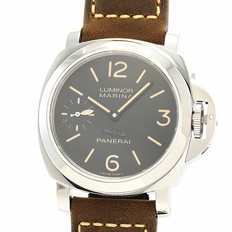 中古】OFFICINE PANERAI LUMINOR MARINA ACCIAIO GINZA BOUTIQUE