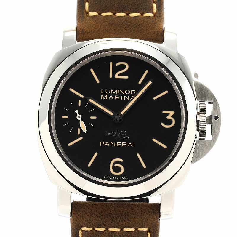 中古】OFFICINE PANERAI LUMINOR MARINA ACCIAIO GINZA BOUTIQUE
