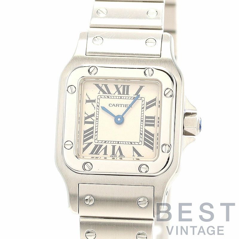 中古】CARTIER SANTOS GALBEE SMALL MODEL カルティエ サントスガルベ 