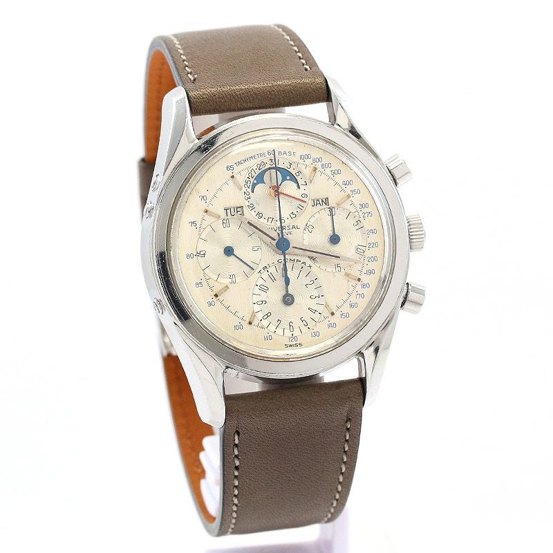 【中古】UNIVERSAL GENEVE TRI-COMPAX ユニバーサル・ジュネーブ トリコンパックス 222100-2