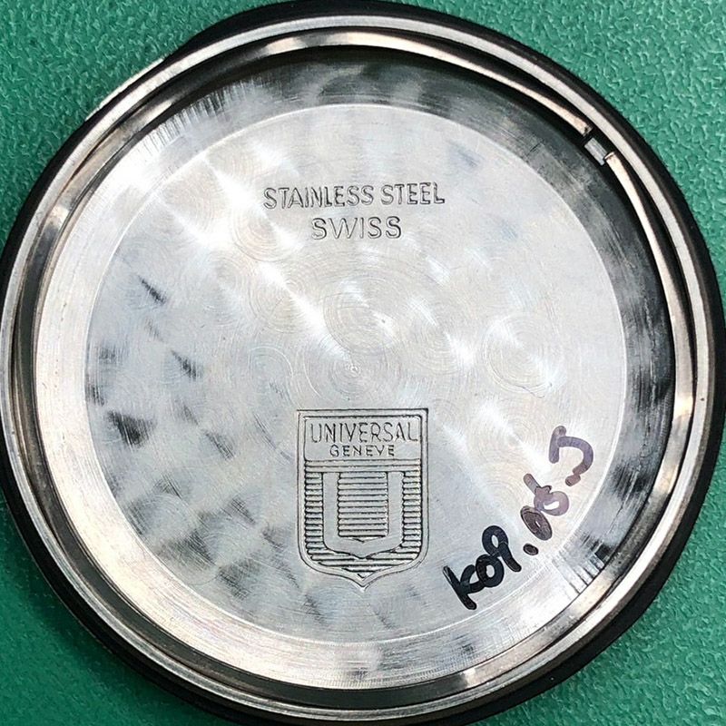 【中古】UNIVERSAL GENEVE TRI-COMPAX ユニバーサル・ジュネーブ トリコンパックス 222100-2