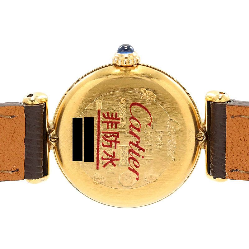 中古】CARTIER MUST COLISEE VERMEIL SMALL MODEL カルティエ マスト