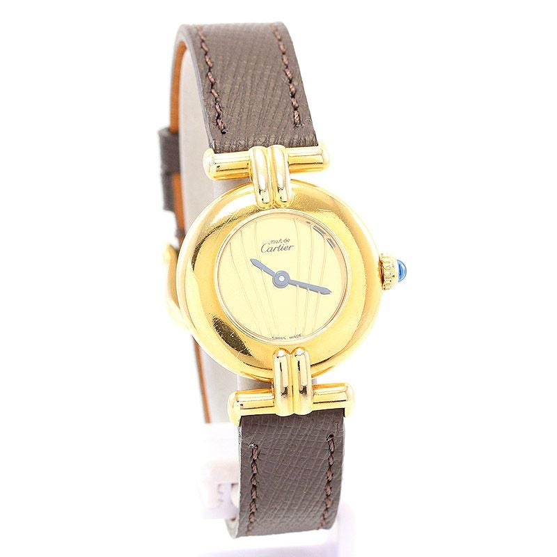 中古】CARTIER MUST COLISEE VERMEIL SMALL MODEL カルティエ マスト