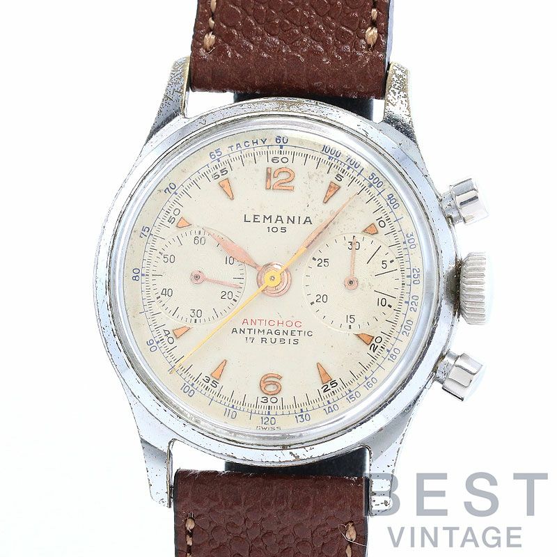 【中古】LEMANIA 105 BICOMPAX CHRONOGRAPH レマニア 105 バイコンパックス クロノグラフ 254