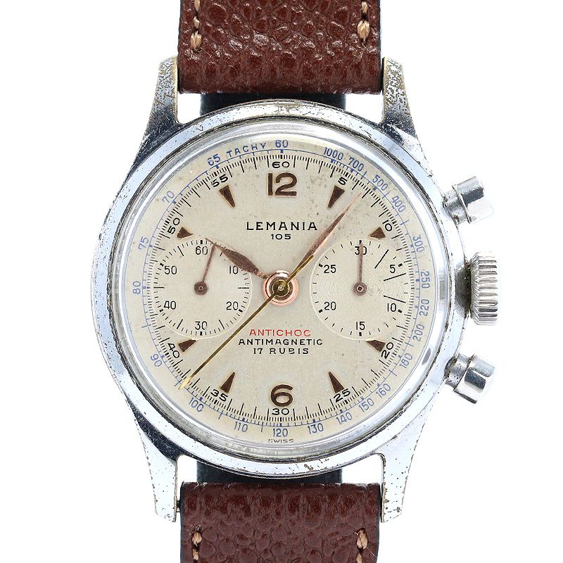 【中古】LEMANIA 105 BICOMPAX CHRONOGRAPH レマニア 105 バイコンパックス クロノグラフ 254