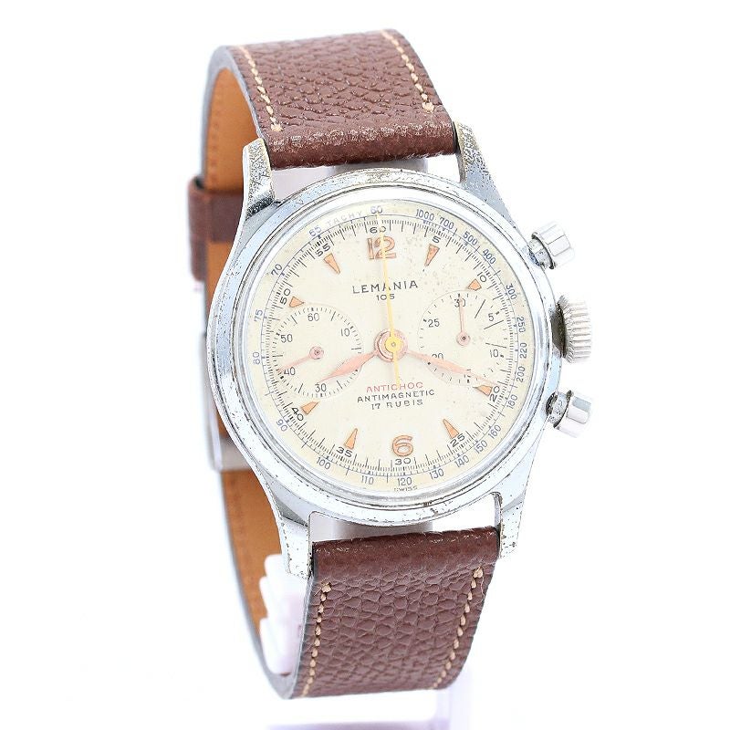 【中古】LEMANIA 105 BICOMPAX CHRONOGRAPH レマニア 105 バイコンパックス クロノグラフ 254