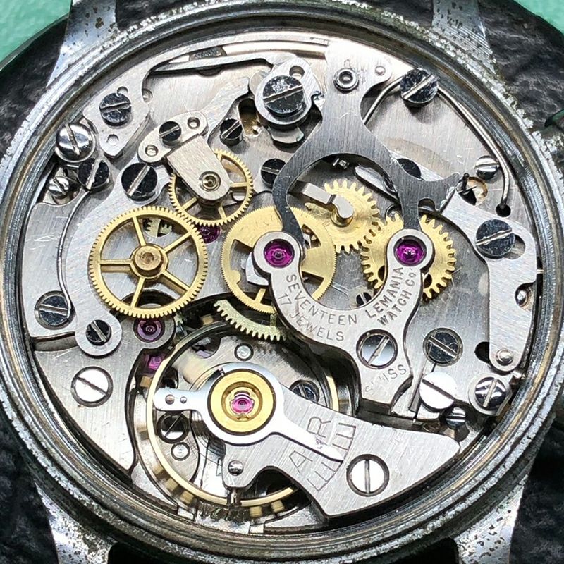 中古】LEMANIA 105 BICOMPAX CHRONOGRAPH レマニア 105 バイコン