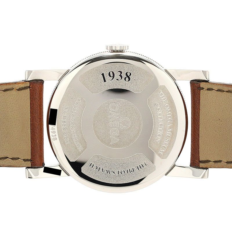 中古】OMEGA SPECIALITIES MUSEUM COLLECTION 1938 AVIATOR REEDITIO?N