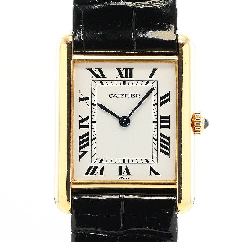 中古】CARTIER TANK LOUIS CARTIER LARGE MODEL カルティエ タンク
