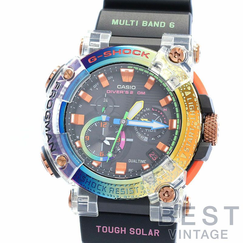中古】CASIO G-SHOCK FROGMAN BORNEO RAINBOW TOAD カシオ Gショック