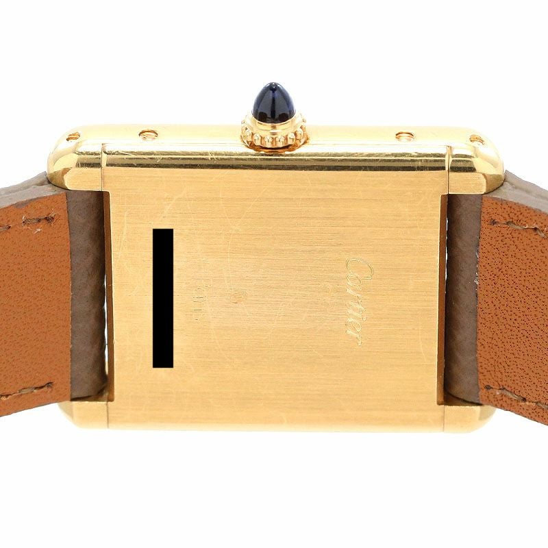 中古】CARTIER TANK LOUIS CARTIER LARGE MODEL PARIS DIAL カルティエ