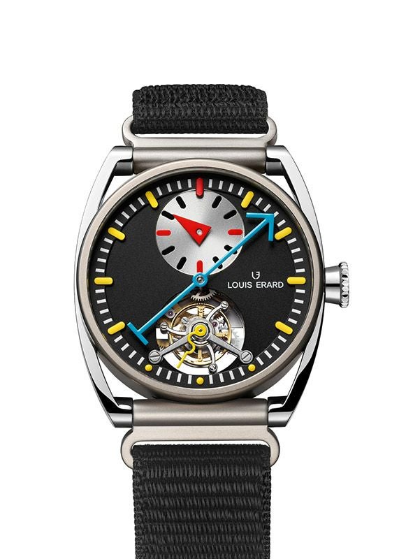 LOUIS ERARD Excellence Limited Edition Alain Silberstein Regulator Tourbillon Black ルイ・エラール エクセレンス リミテッドエディション アラン・シルベスタイン レギュレーター トゥールビヨン ブラック LE89356TT02BTT82