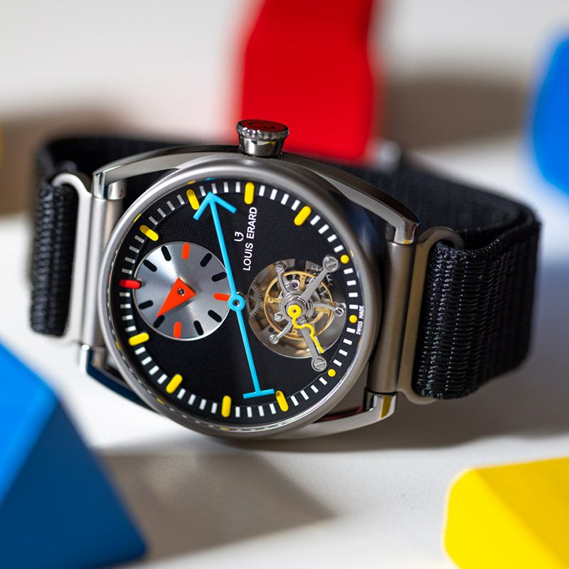 LOUIS ERARD Noirmont X Alain Silberstein Regulator Tourbillon